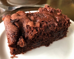 Chocolate brownie.